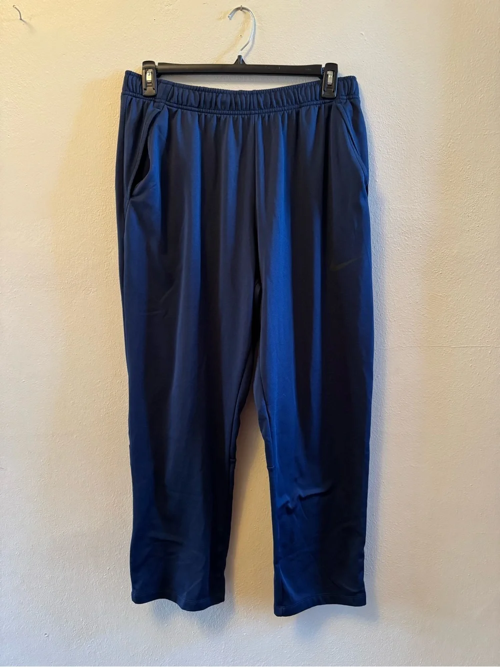 Nike Dri-FIT Men’s XXL Navy Blue Warm-Up Pants - Athletic Training Sweatpants